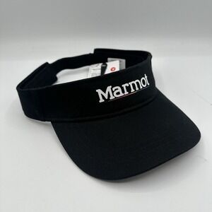 Marmot North Coast Visor Strapback Adjustable Black Rainbow‎ Pride NWT
